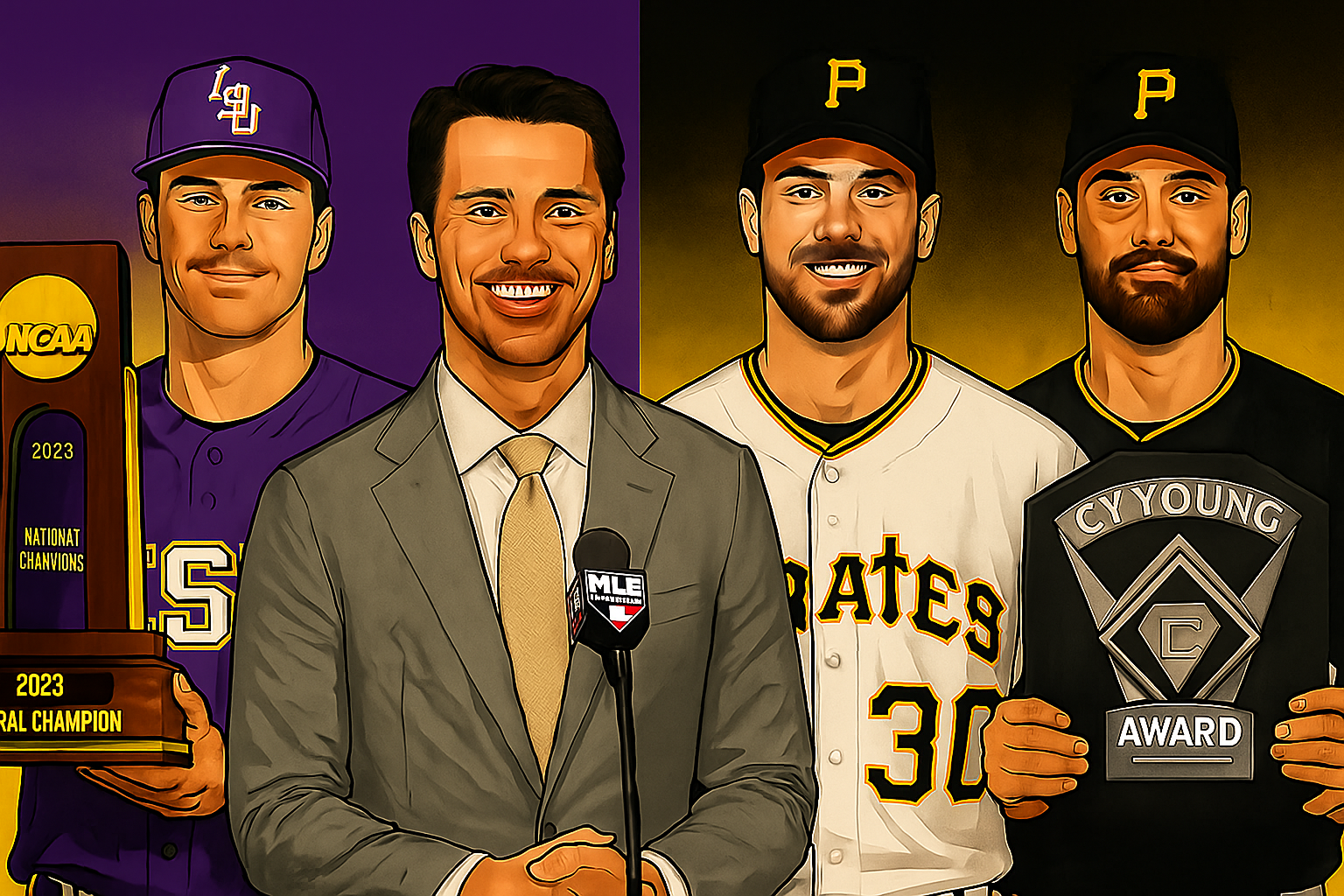 Paul Skenes delivering a pitch in a dominant Cy Young season